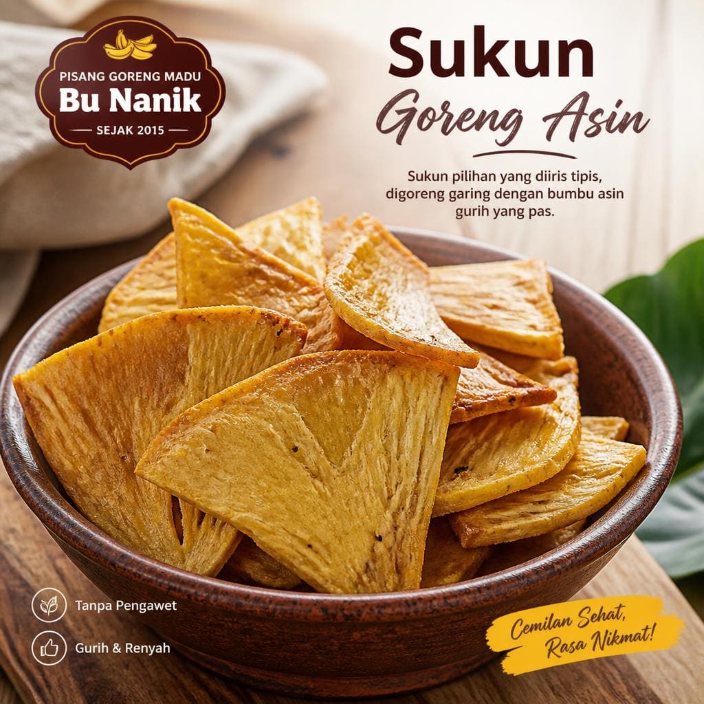 Sukun Goreng Asin Bu Nanik